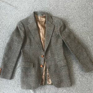 Polo by Ralph Lauren Gray Tweed Blazer